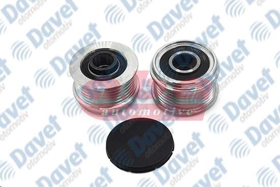 ABA 25100151 Alternator Kasnagi [Rulmanli] Opel Astra H Corsa C Combo C Z13dtj Linea Doblo Fiorino 500 1.3jtd Bipper Nemo 1.3hdi [Ina Tip] [59*54*39.65]